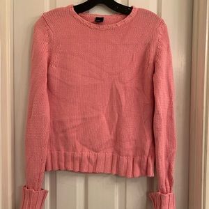 Cotton knit sweater